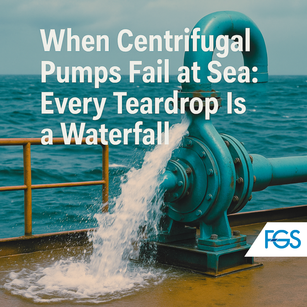 Quando le pompe centrifughe falliscono in mare