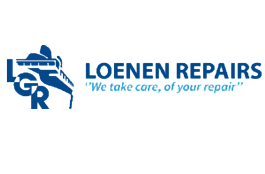 Loenen ship repair logo faded